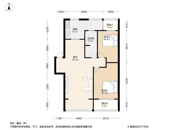 奉浦苑户型图