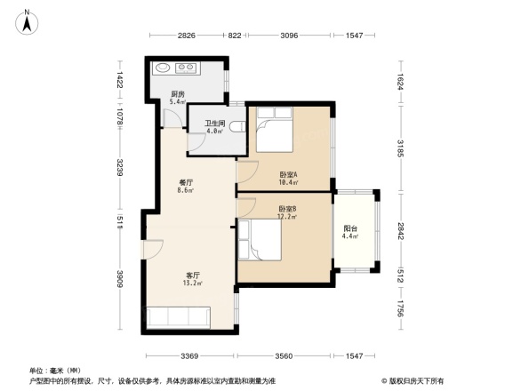 金沁苑户型图