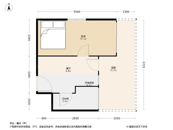 果园小区户型图
