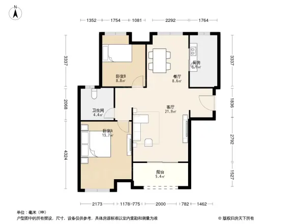 正荣御首府户型图