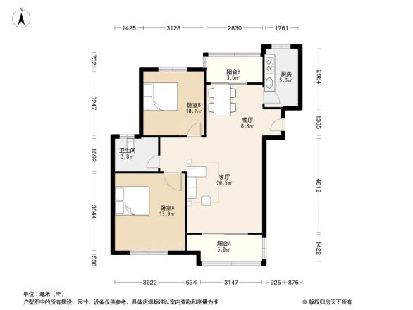 创新佳苑户型图