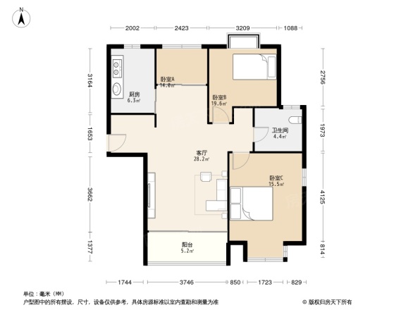 珠江香樟南园户型图