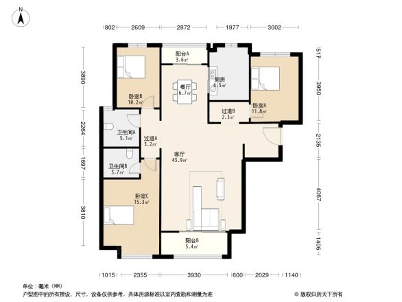 桃花岛小区户型图