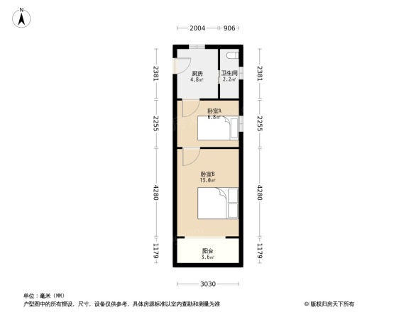 延长小区(闸北)户型图