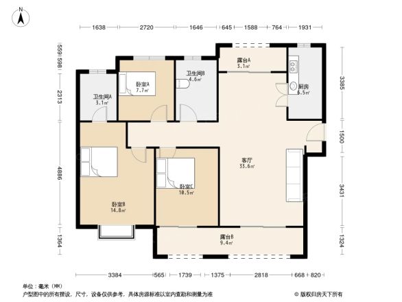 中南花城户型图