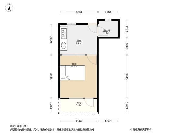 田林六村户型图