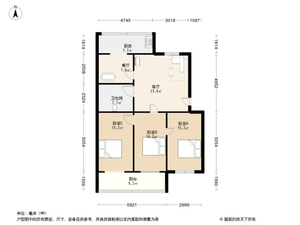 耐火小区户型图