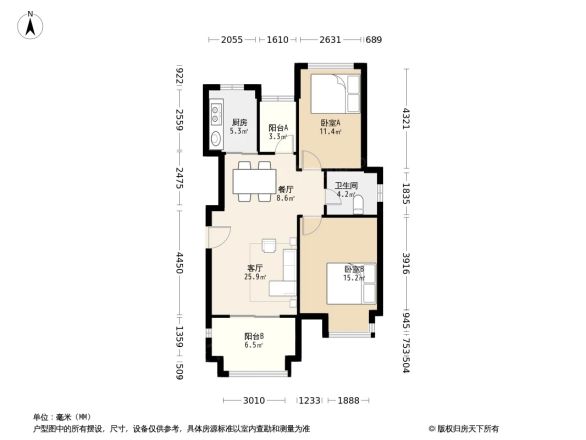 象屿名城户型图