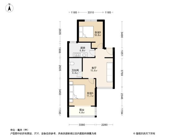 绿海家园户型图
