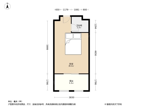 百捷中央学府户型图