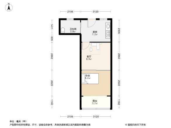 范北小区户型图