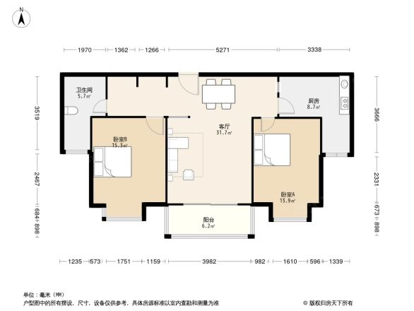地杰国际城二期户型图