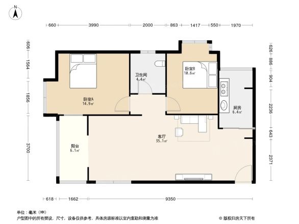 地杰国际城二期户型图