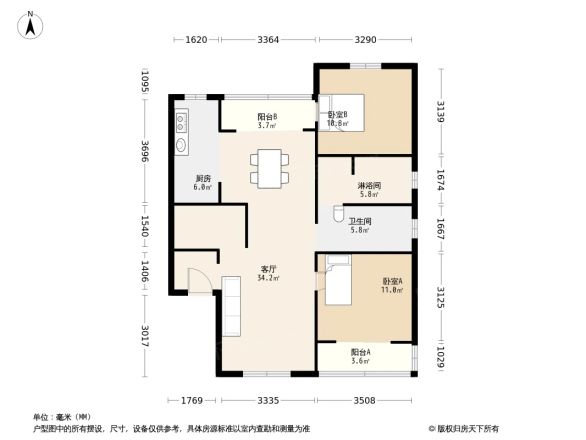 雅仕居户型图