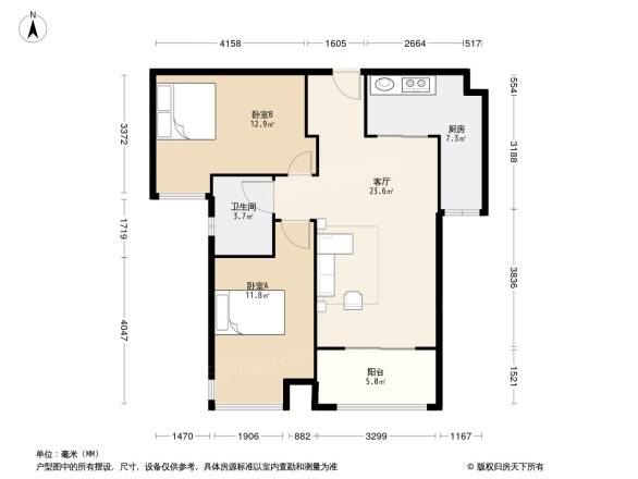 海伦春天户型图