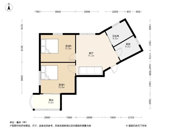 晨阳小区户型图