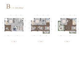 龙盘湖·龙岛三号5室3厅1厨4卫建面349.00㎡