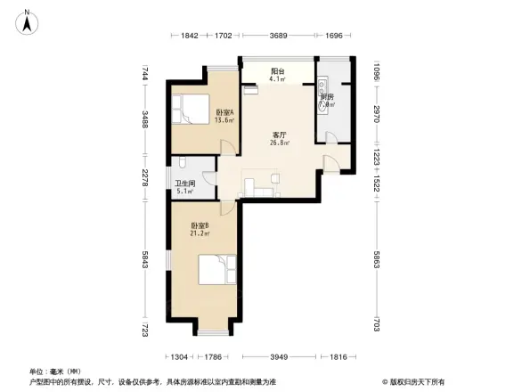 德润左岸绿洲户型图