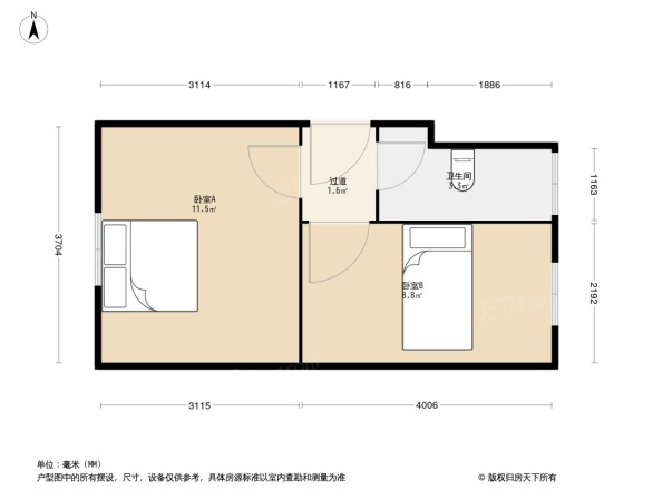 万祥商城户型图