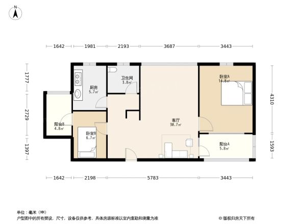 地杰国际城二期户型图