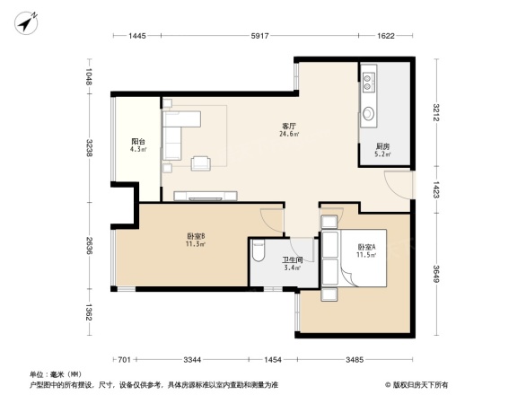 海伦春天户型图