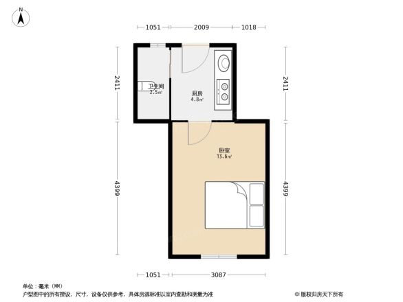 虹二小区户型图