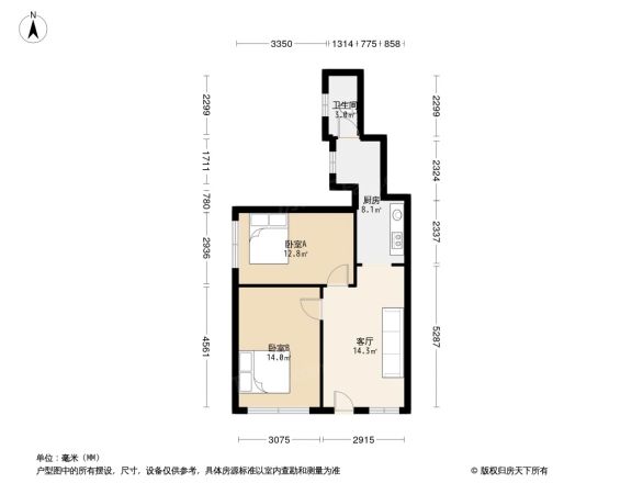 万和阳光城户型图