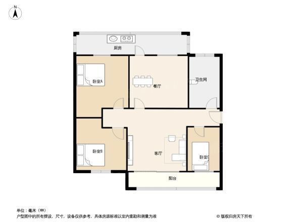 市直机关第六生活区户型图