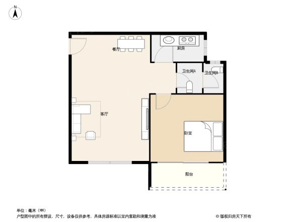 鸿业城市花园户型图