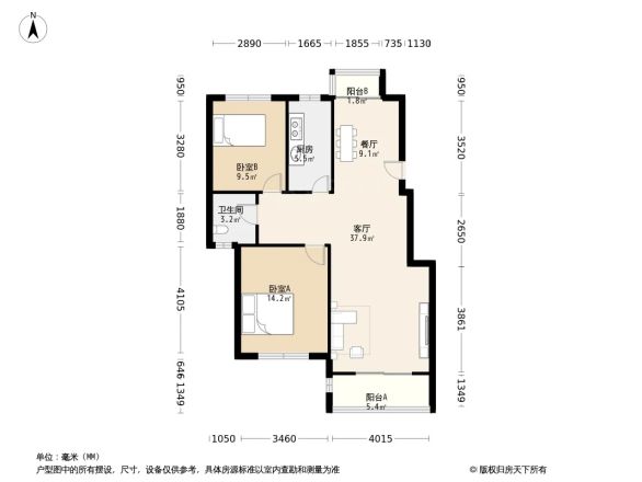 泰宝华庭户型图