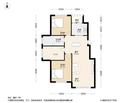 英郡年华户型图