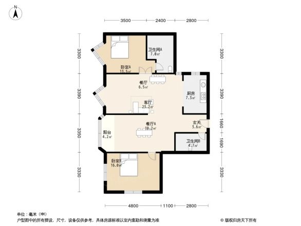 凯鹏国际大厦户型图