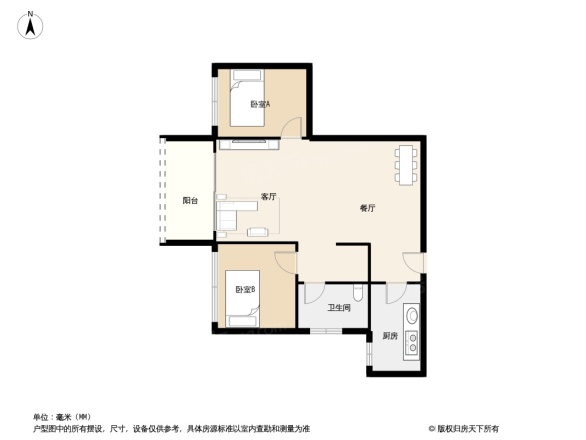 万科城市花园户型图