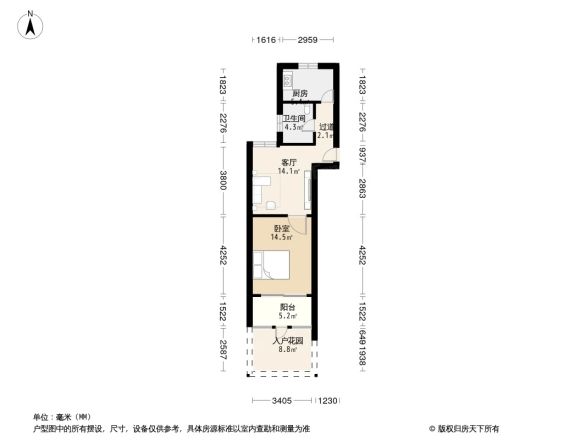 桃浦新家园户型图