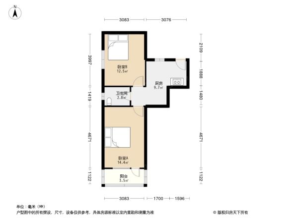 岚皋路300弄小区户型图
