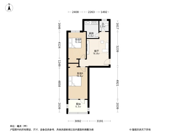 园丁小区户型图
