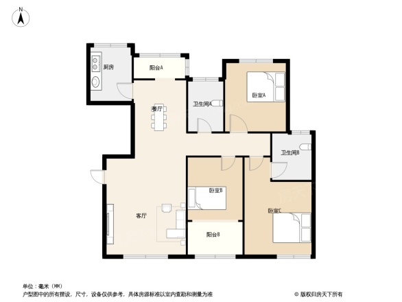 东方今典朗润园户型图
