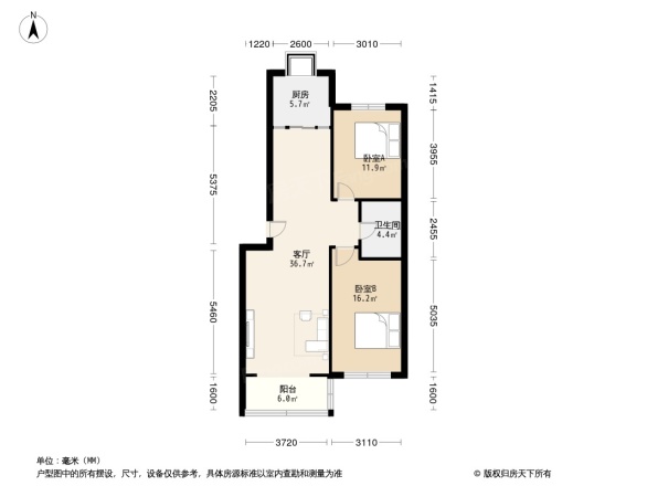 恒立苑小区户型图