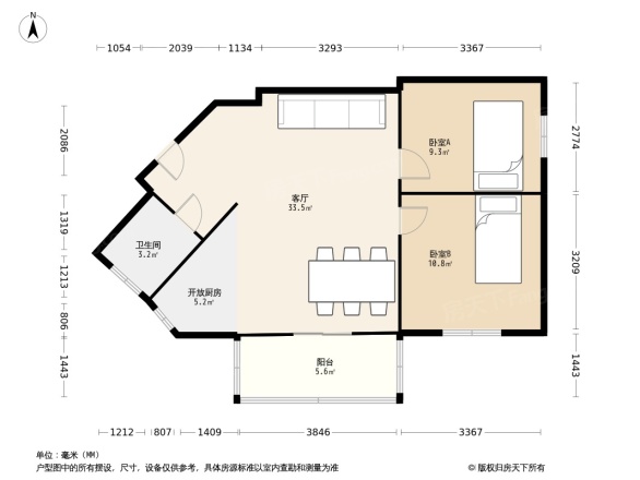 军威苑户型图
