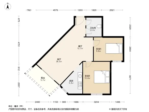 军威苑户型图