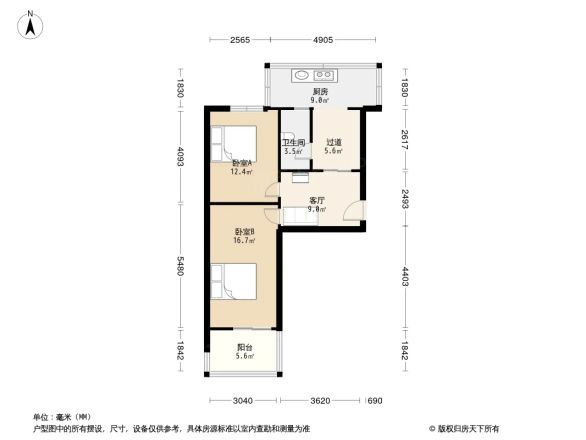 开达小区户型图