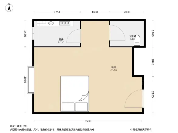 万豪大厦户型图