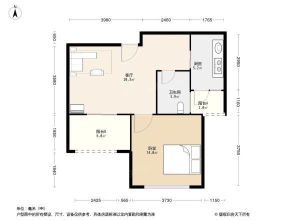 都市富苑户型图