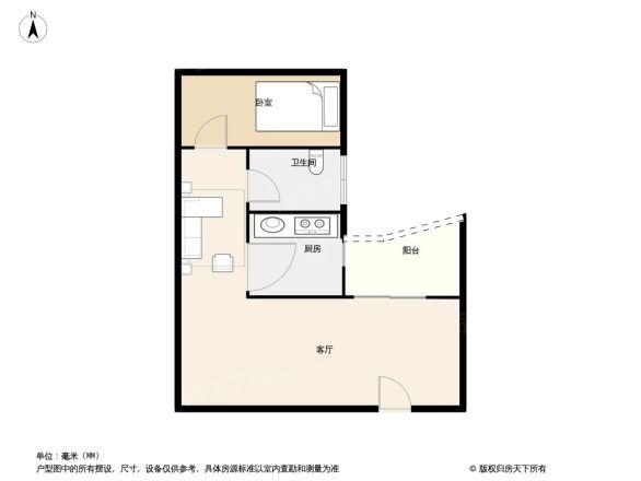联冠广场户型图