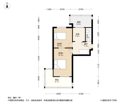 谈固小区户型图