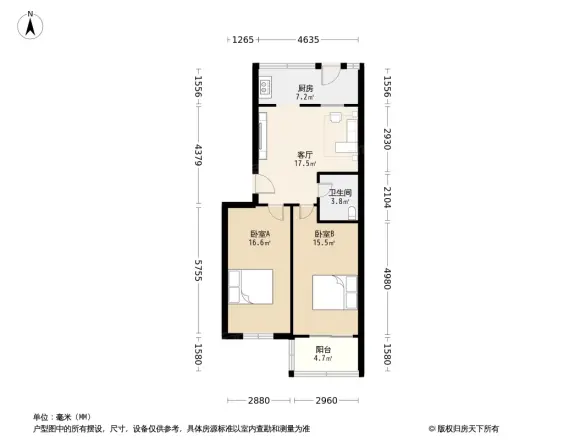 恒立苑小区户型图