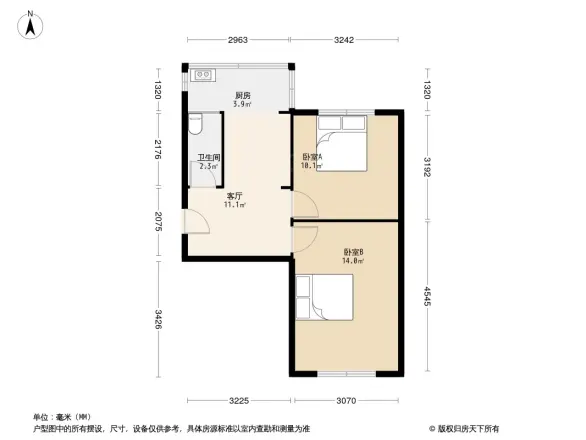铁路59宿舍户型图