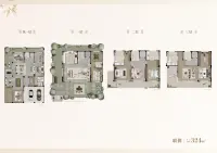 联排324方户型