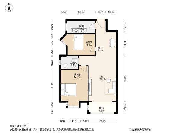明珠花苑户型图