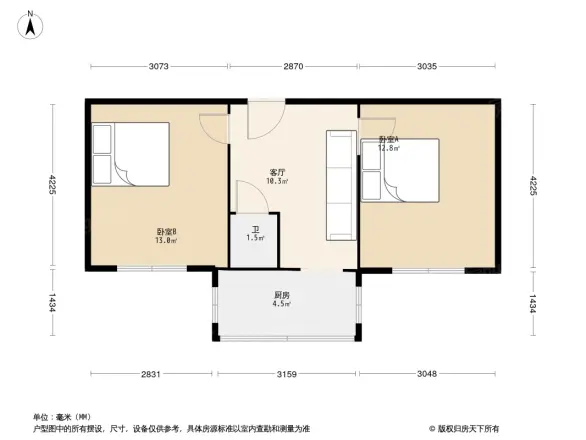 泰华街省物资局宿舍户型图